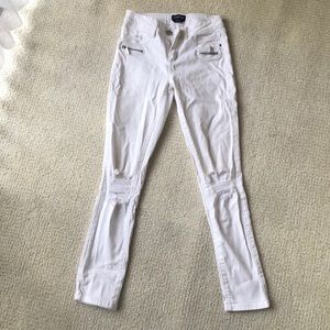 BEBE White Jeans